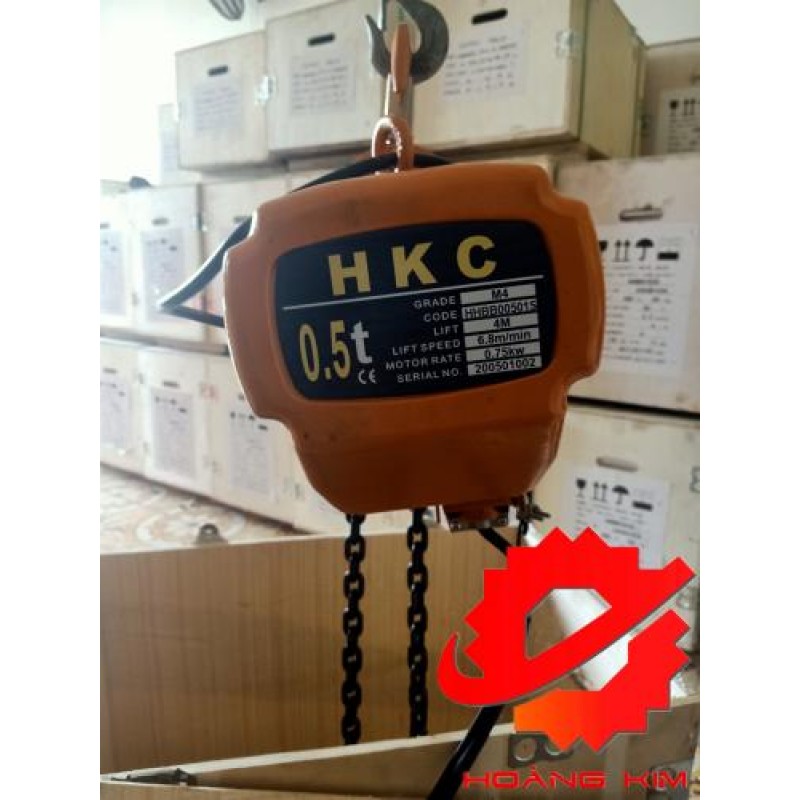 Bán pa lăng xích điện 500 kg || HOÀNG KIM COMPANY 