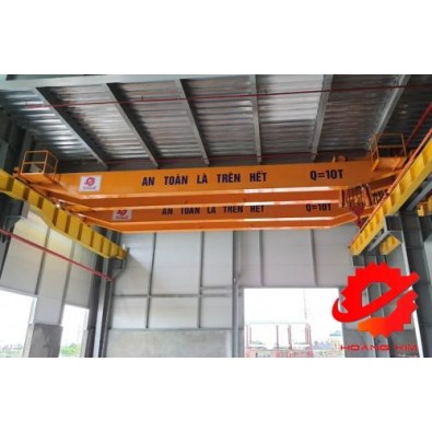 Giá cẩu trục dầm đôi 10 tấn || HOÀNG KIM COMPANY 