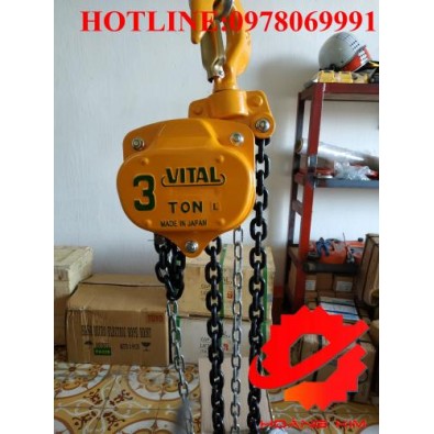 【GÍA TỐT】Pa lăng xích kéo tay 3 tấn || HOÀNG KIM