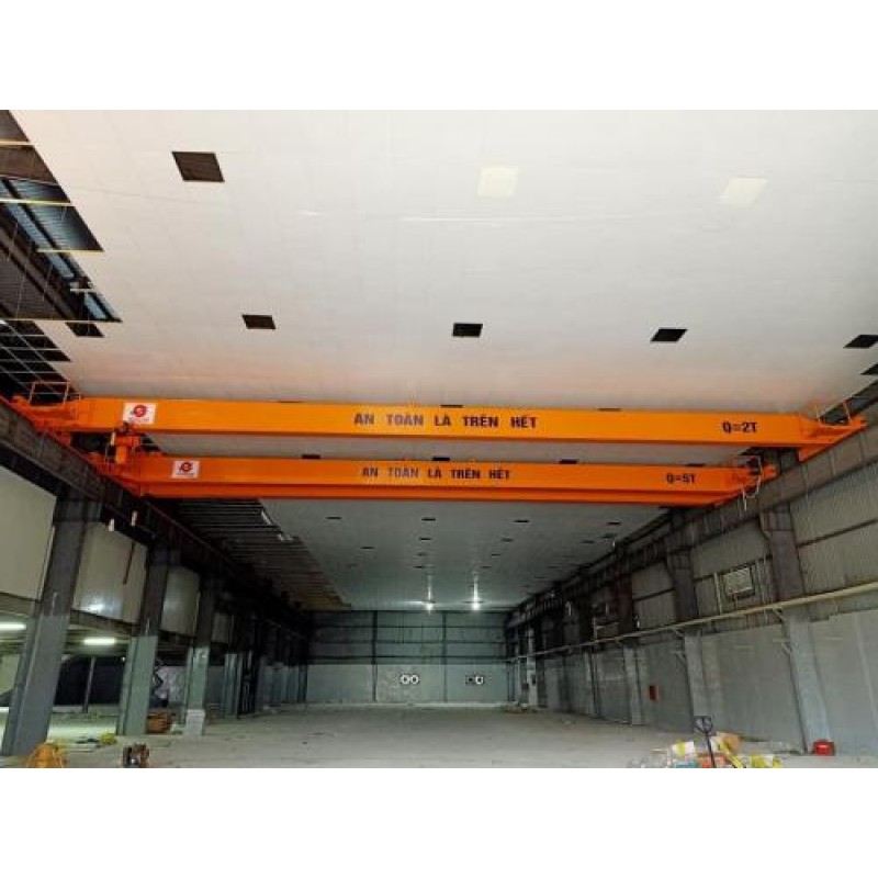 Cẩu trục dầm đôi 3 tấn || HOÀNG KIM COMPANY 