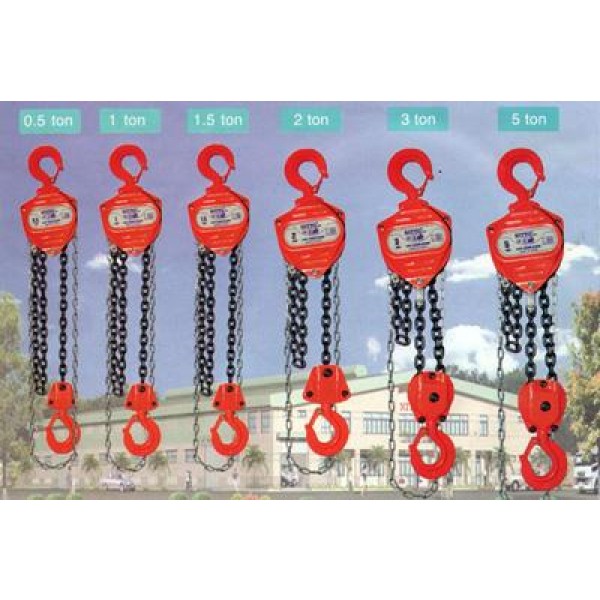 Pa lăng xích kéo tay giá rẻ - Nhập khẩu chính hãng từ Nhật Bản
