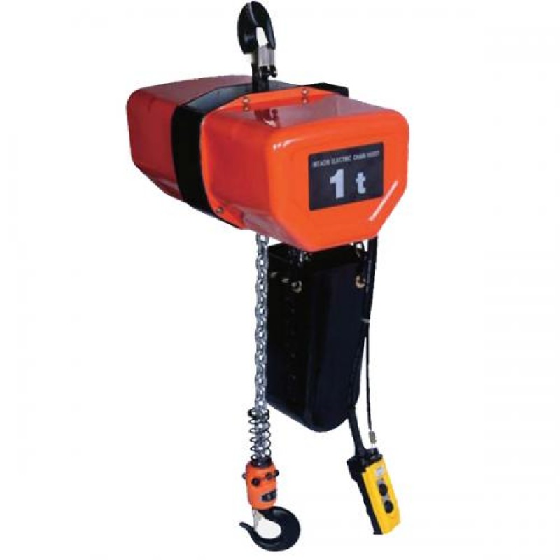 【Giá tốt nhất】Pa lăng xích điện Hitachi 1 tấn || HOÀNG KIM 