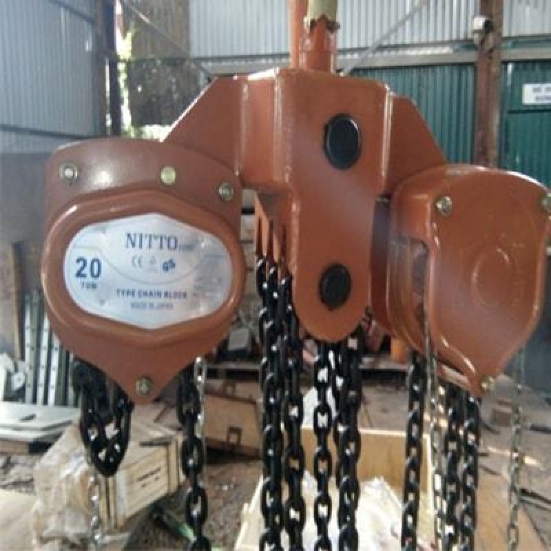   【GIÁ TỐT】Pa lăng xích kéo tay Nitto 20 tấn || HOÀNG KIM 