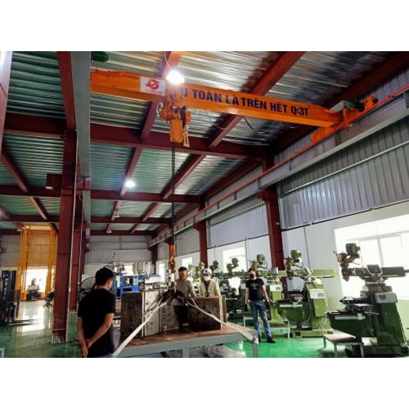 Cẩu trục dầm đơn 3 tấn
