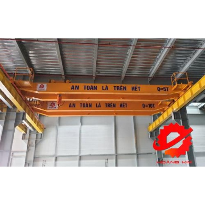[GIÁ TỐT] Cẩu trục dầm đôi 5 tấn || HOÀNG KIM
