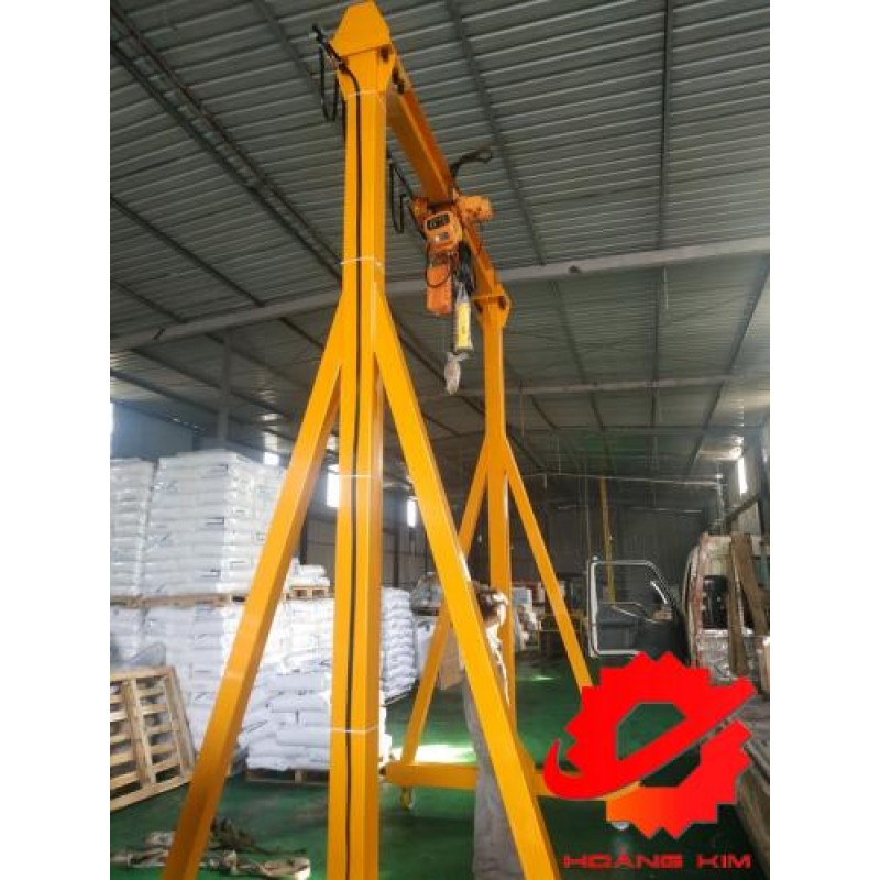 Cổng trục đẩy tay