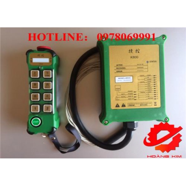Điều khiển cầu trục K800 chính hãng Đài Loan