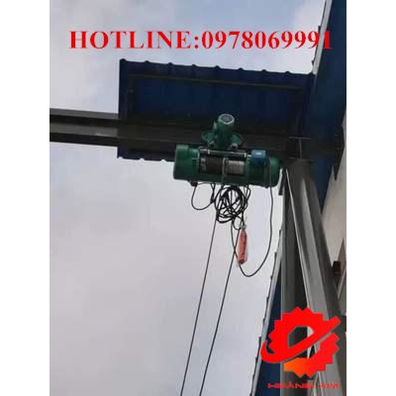 【CHÍNH HÃNG】Pa lăng cáp điện 1 tấn|| HOÀNG KIM