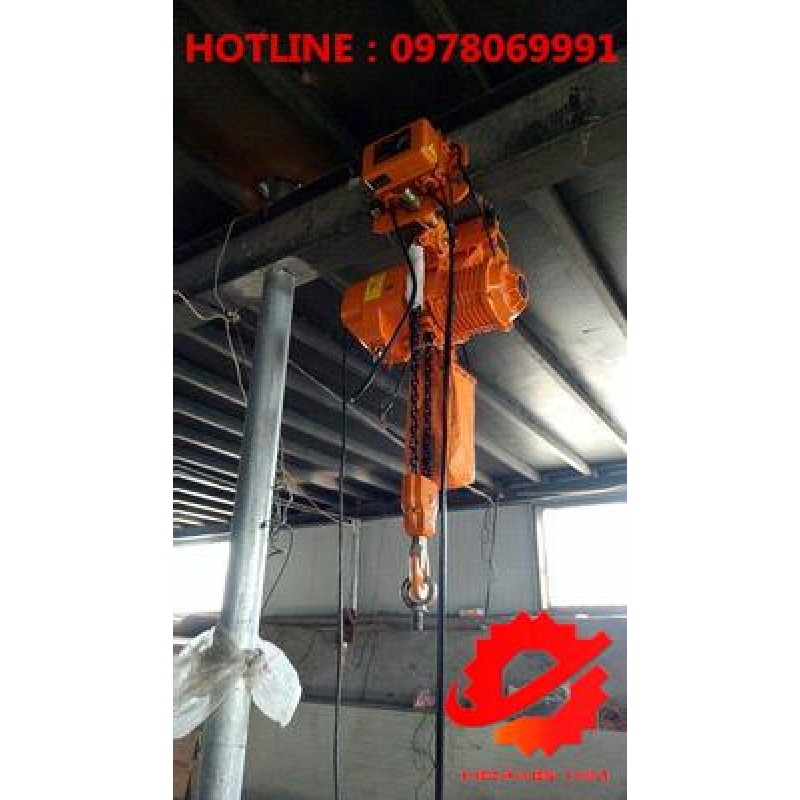 【GIÁ TỐT】Pa lăng xích điện 3 tấn 4 mét || HOÀNG KIM