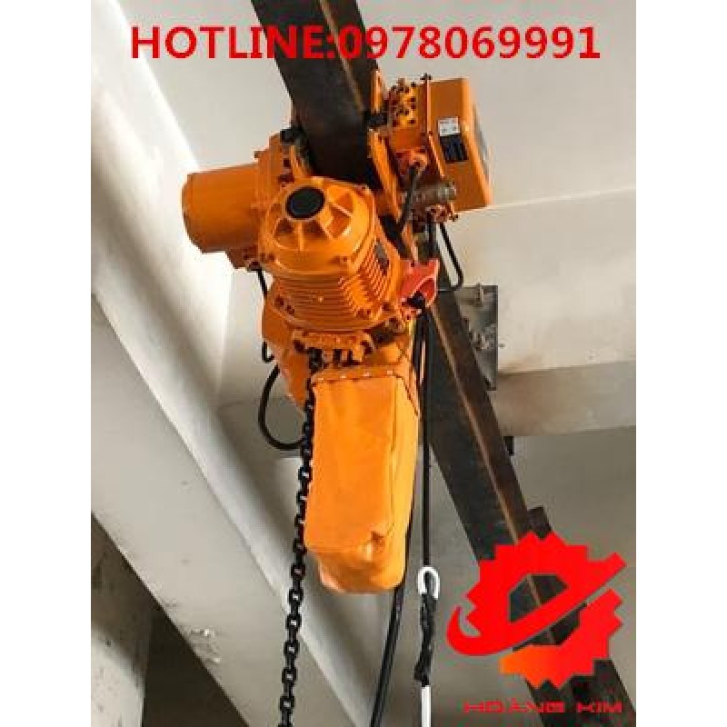 【GIÁ TỐT】Pa lăng xích điện con chạy || HOÀNG KIM