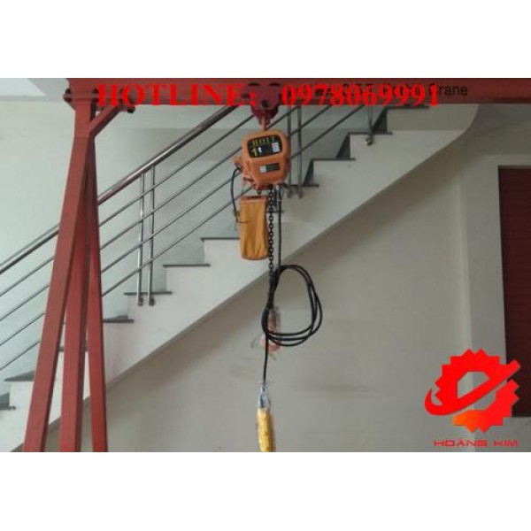  【GIÁ TỐT】Pa lăng xích điện cố định || HOÀNG KIM