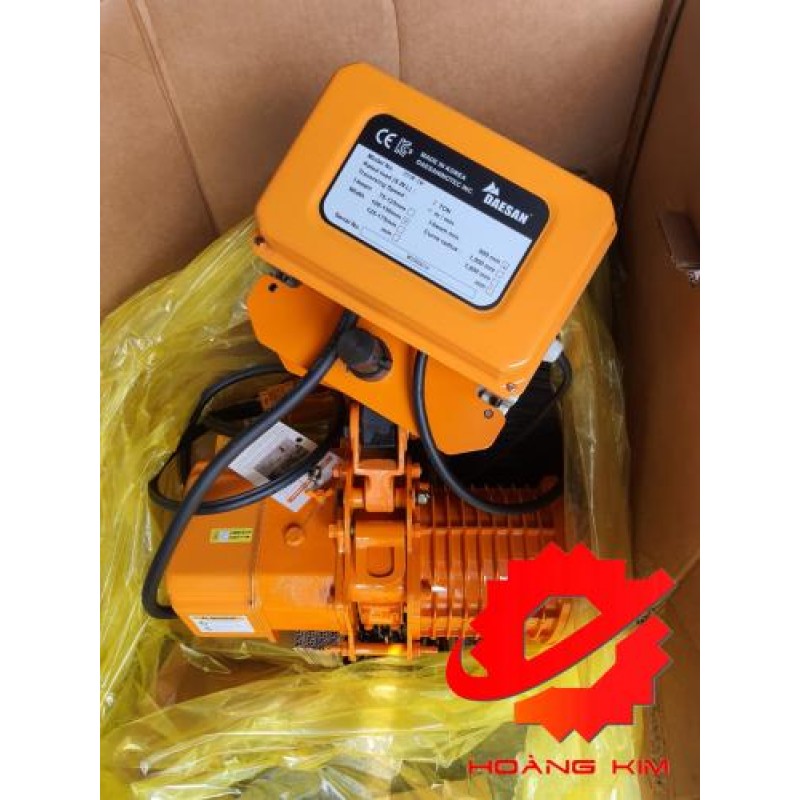 Pa lăng xích điện 2 cấp tốc độ || HOÀNG KIM COMPANY 