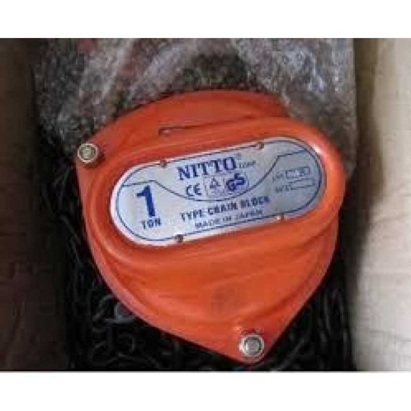 【GIÁ TỐT】Pa lăng xích kéo tay Nitto 1 tấn || HOÀNG KIM 