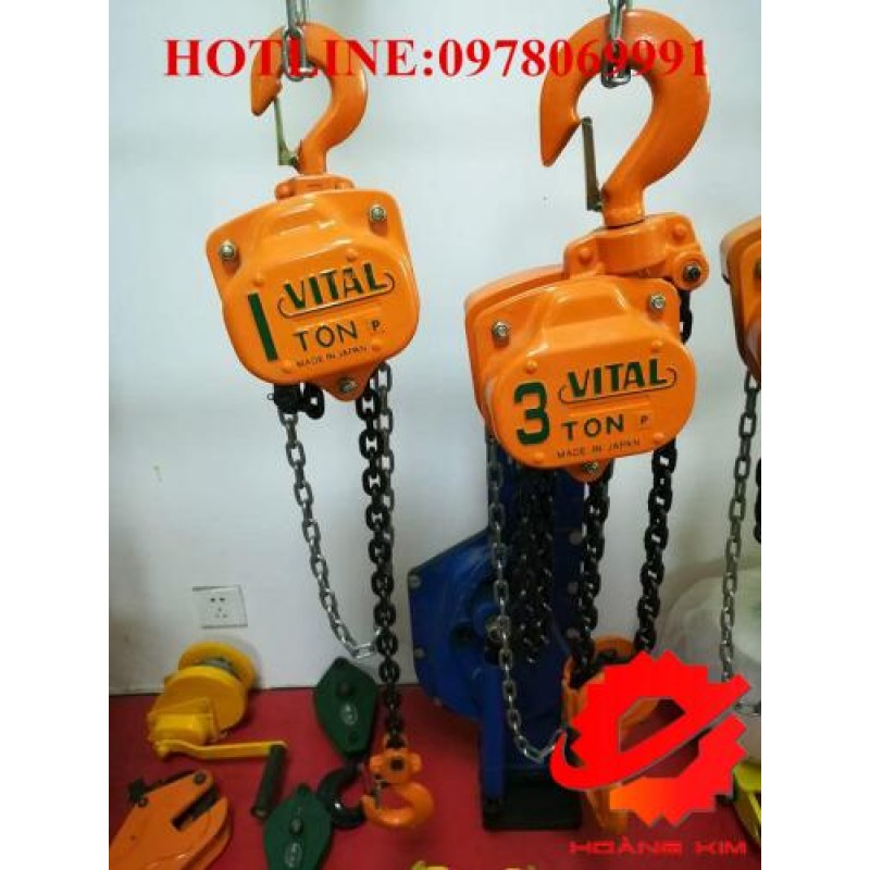 【CHÍNH HÃNG】Pa lăng xích kéo tay Vital || HOÀNG KIM