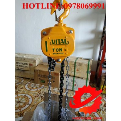 Pa lăng xích kéo tay 1 tấn || HOÀNG KIM COMPANY